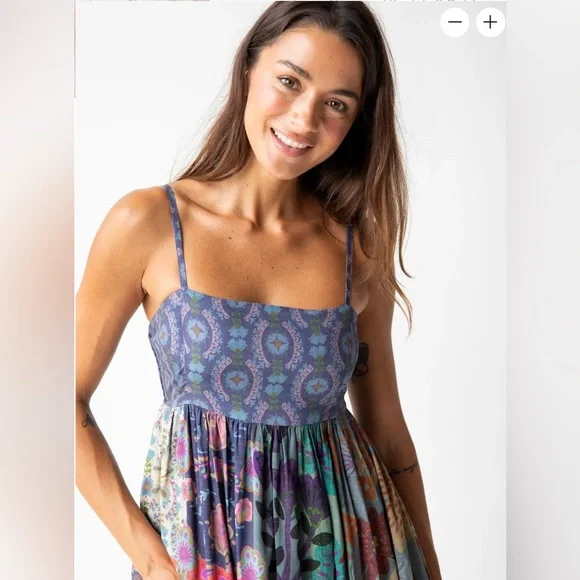 Natural Life Bailey Patchwork Maxi Dress 🪻 - Picture 4 of 14